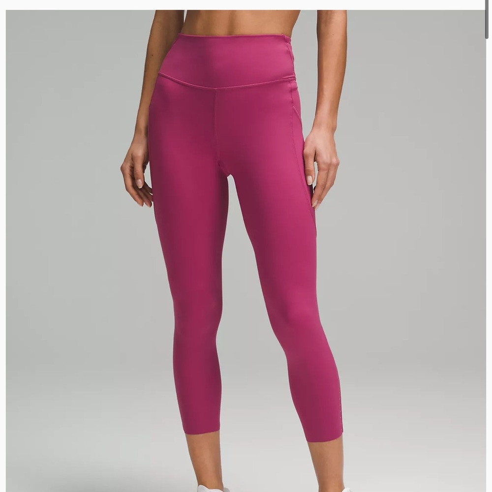 Pink lululemon leggings